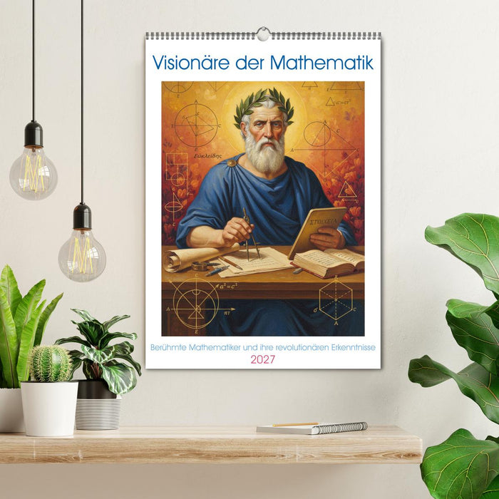 Visionäre der Mathematik (CALVENDO Wandkalender 2027)
