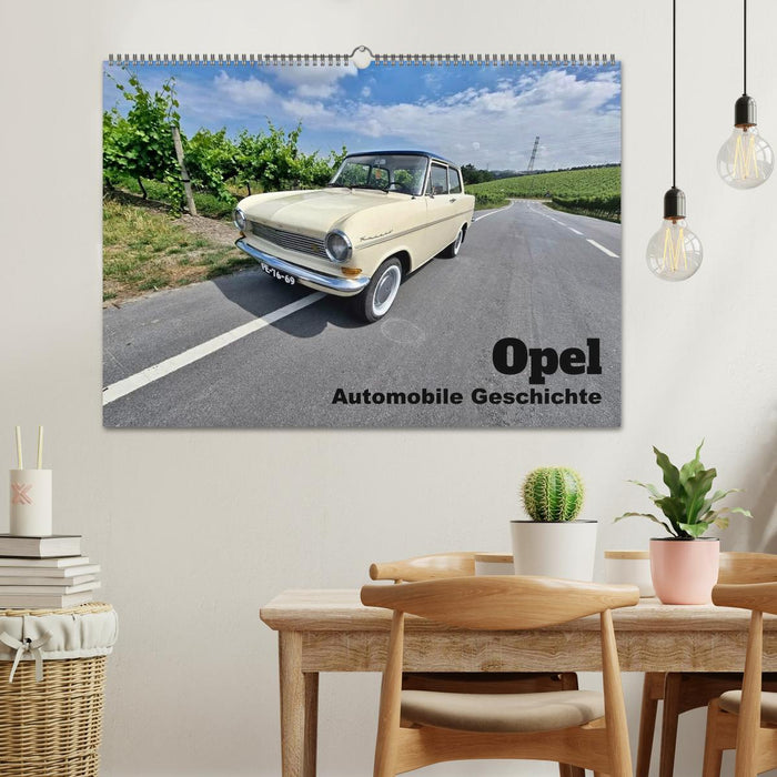Automobile Geschichte - Opel (CALVENDO Wandkalender 2027)