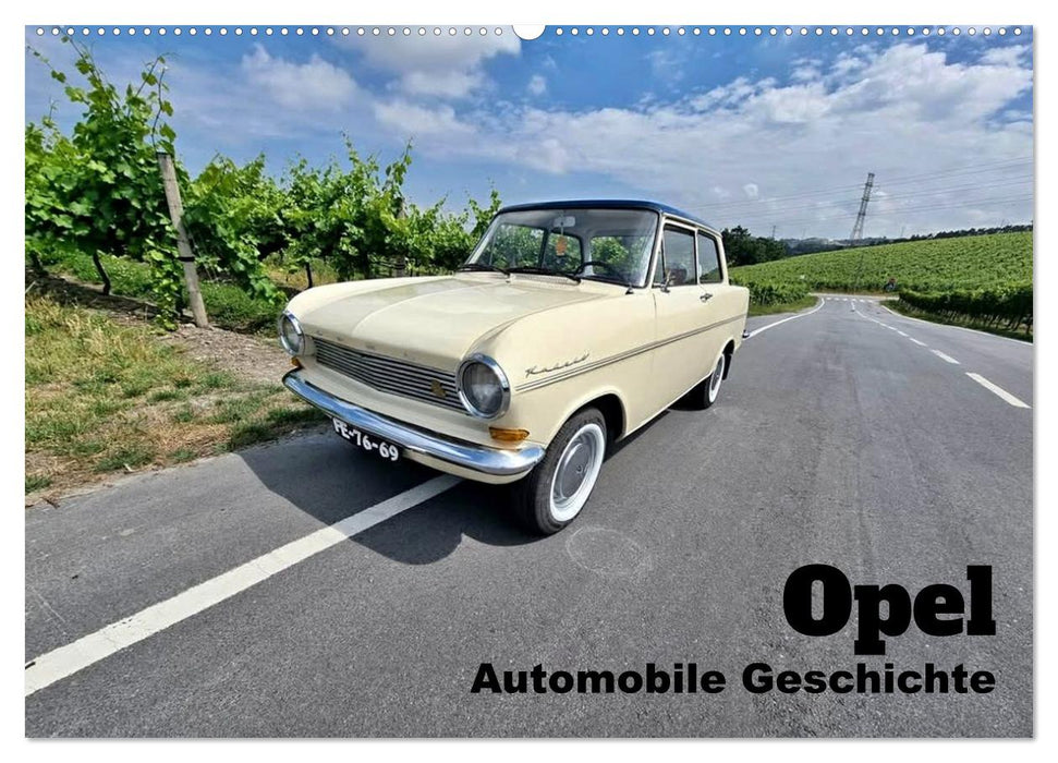 Automobile Geschichte - Opel (CALVENDO Wandkalender 2027)