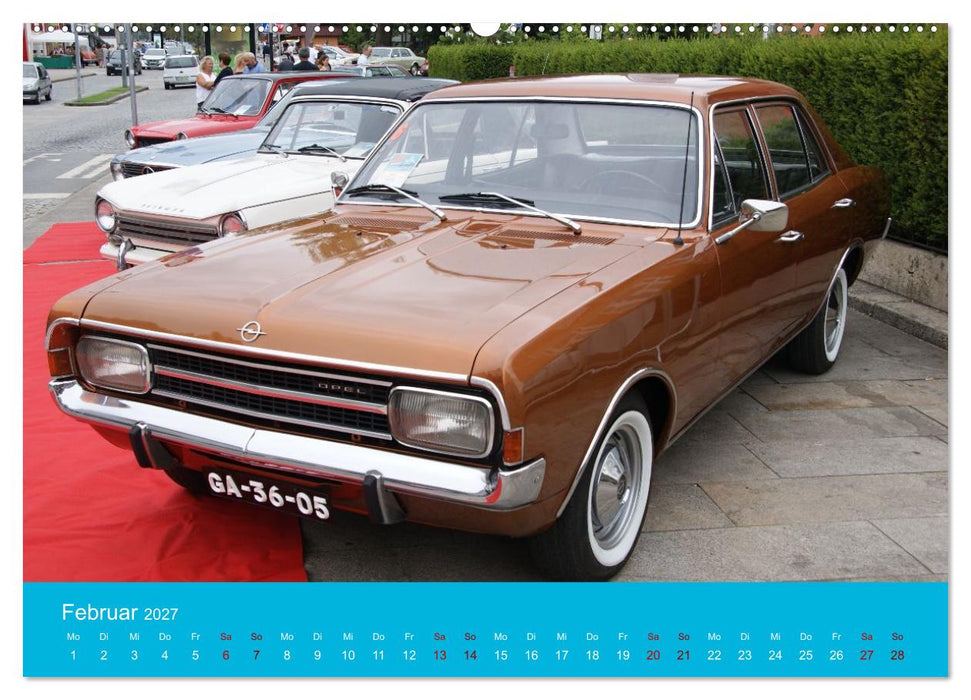 Automobile Geschichte - Opel (CALVENDO Wandkalender 2027)