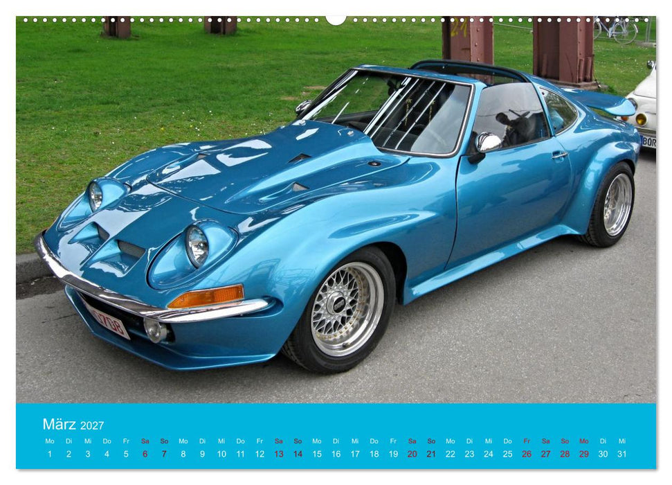 Automobile Geschichte - Opel (CALVENDO Wandkalender 2027)