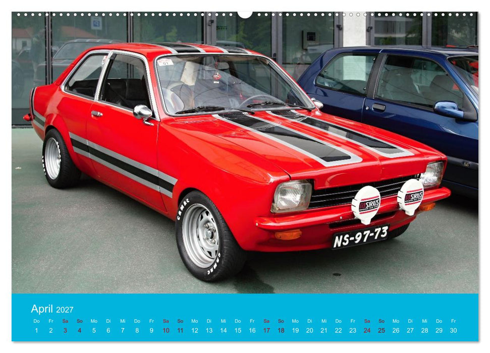 Automobile Geschichte - Opel (CALVENDO Wandkalender 2027)