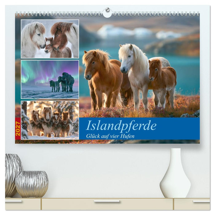 Islandpferde (CALVENDO Premium Wandkalender 2027)