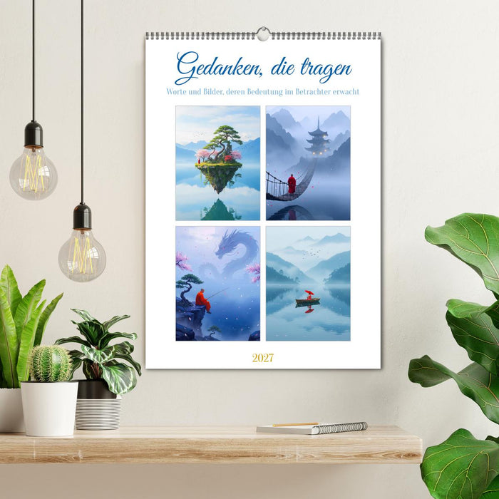 Gedanken, die tragen (CALVENDO Wandkalender 2027)