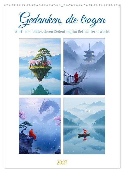 Gedanken, die tragen (CALVENDO Wandkalender 2027)