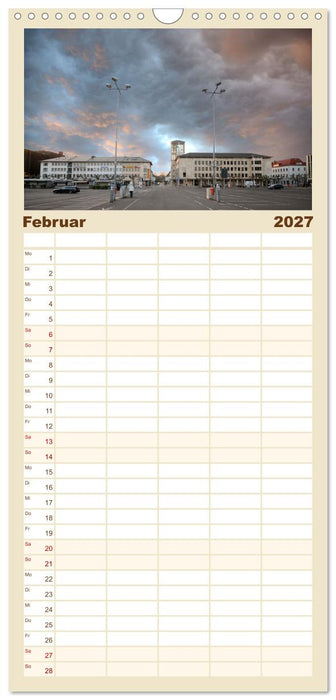 Saarlouis, die heimliche Hauptstadt des Saarlandes (CALVENDO Familienplaner 2027)