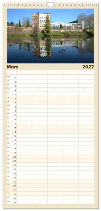 Saarlouis, die heimliche Hauptstadt des Saarlandes (CALVENDO Familienplaner 2027)