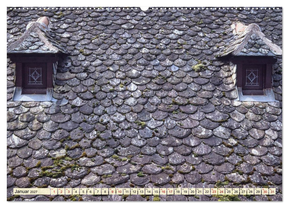 CONQUES - Wo der Jakobsweg die Zeit anhält (CALVENDO Wandkalender 2027)