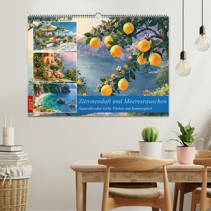 Zitronenduft und Meeresrauschen (CALVENDO Wandkalender 2027)