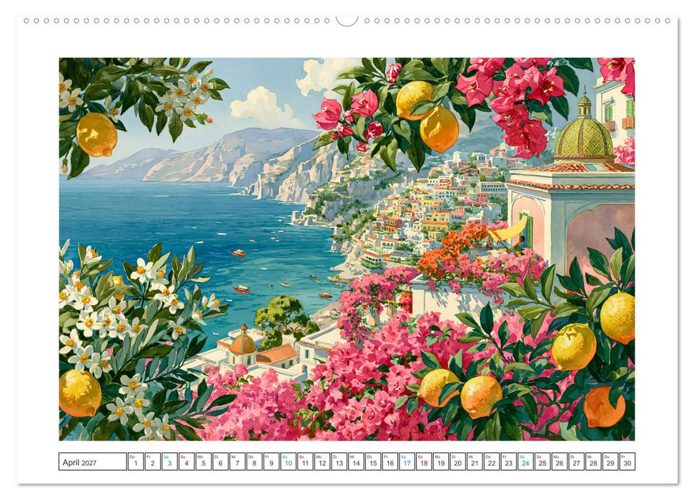Zitronenduft und Meeresrauschen (CALVENDO Wandkalender 2027)