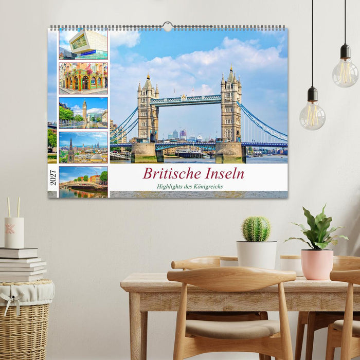 Britische Inseln - Highlights des Königreichs (CALVENDO Wandkalender 2027)