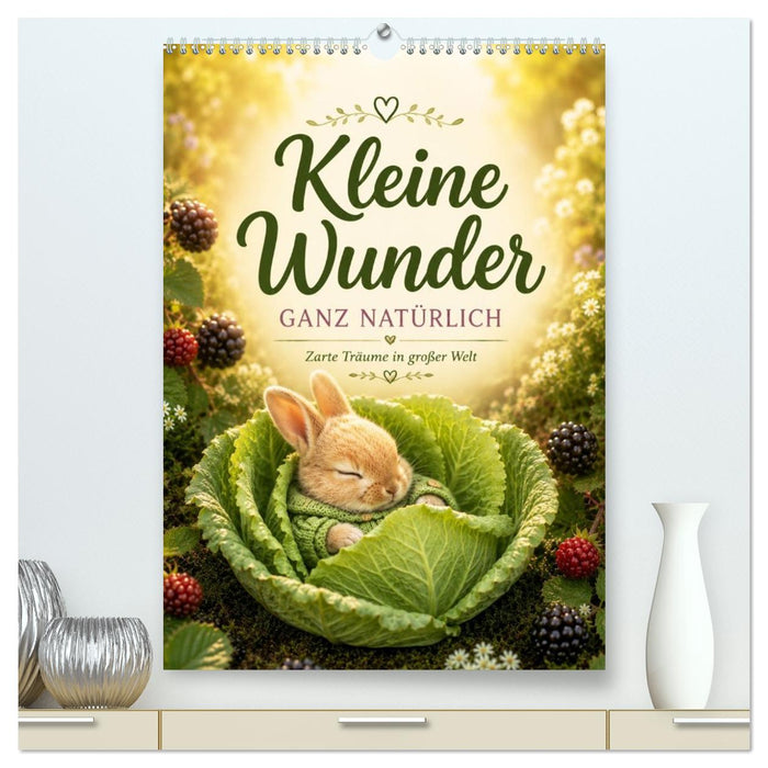 Kleine Wunder GANZ NATÜRLICH (CALVENDO Premium Wandkalender 2027)