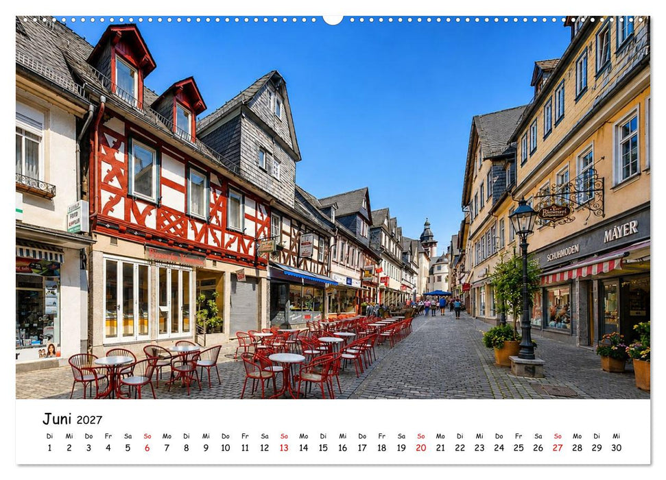 Glanzvolles Weilburg (CALVENDO Wandkalender 2027)