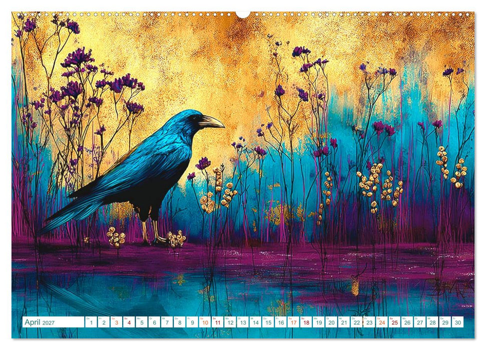 Im Königreich der Federn (CALVENDO Premium Wandkalender 2027)