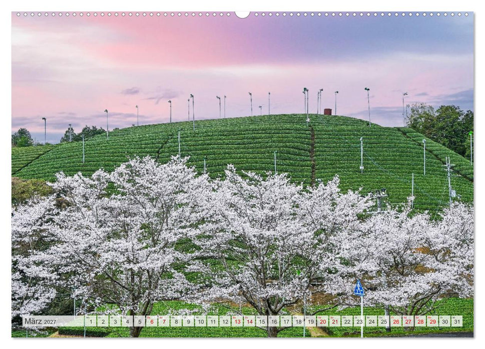 Japans wundervolle Kirschblüte (CALVENDO Premium Wandkalender 2027)