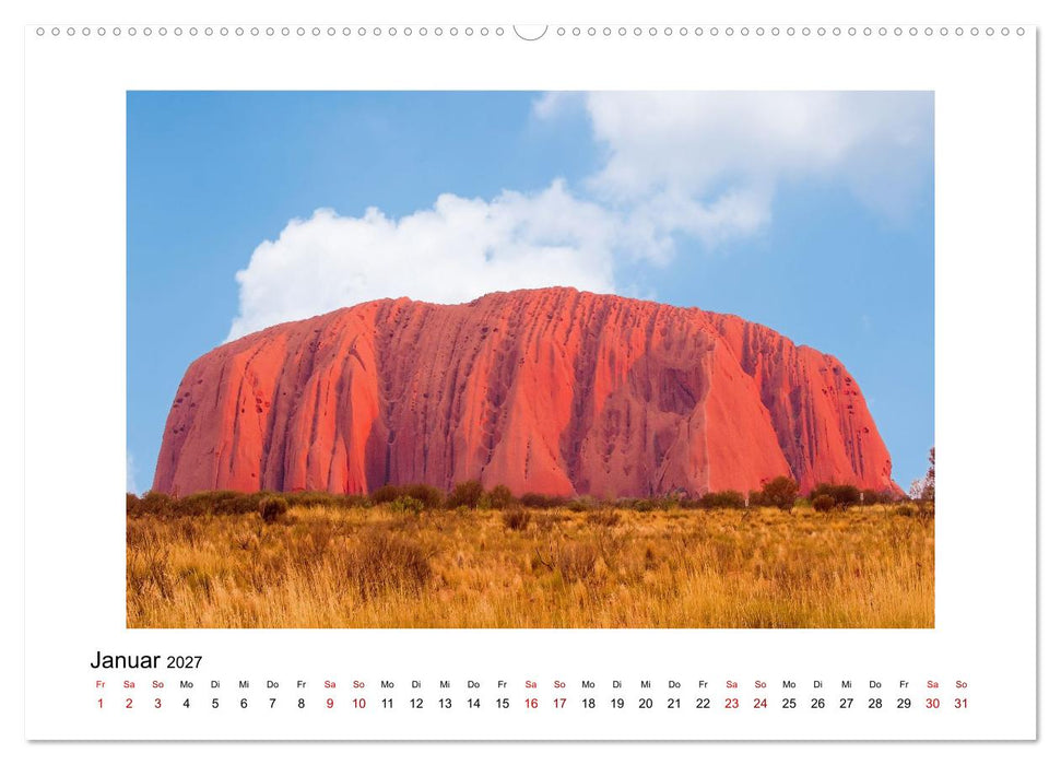 Faszination Australien - eine Traumreise (CALVENDO Premium Wandkalender 2027)