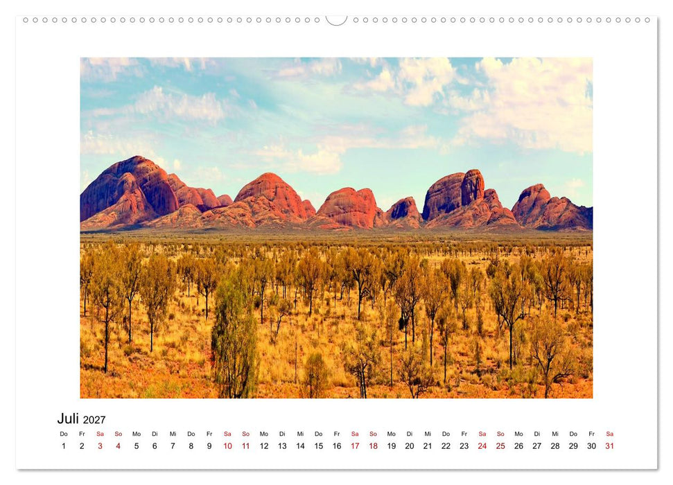 Faszination Australien - eine Traumreise (CALVENDO Premium Wandkalender 2027)