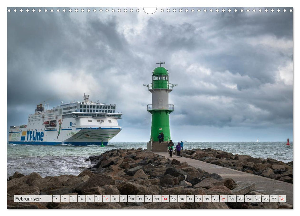Ostsee Ahoi - Große Schiffe, kleine Boote (CALVENDO Wandkalender 2027)