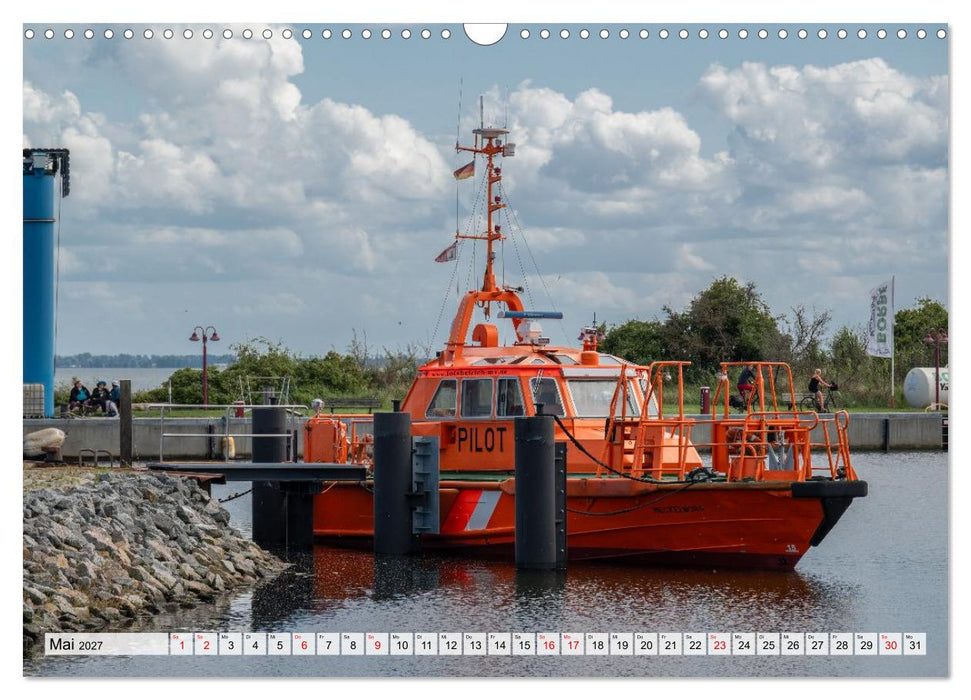 Ostsee Ahoi - Große Schiffe, kleine Boote (CALVENDO Wandkalender 2027)