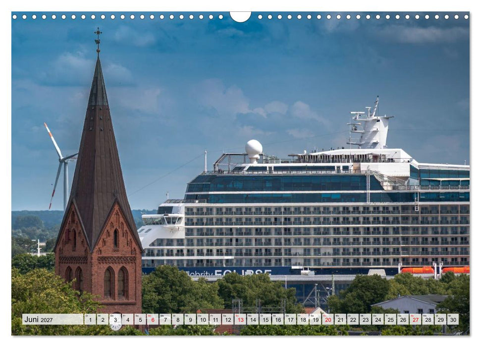 Ostsee Ahoi - Große Schiffe, kleine Boote (CALVENDO Wandkalender 2027)