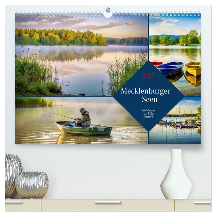 Mecklenburger - Seen (CALVENDO Premium Wandkalender 2027)