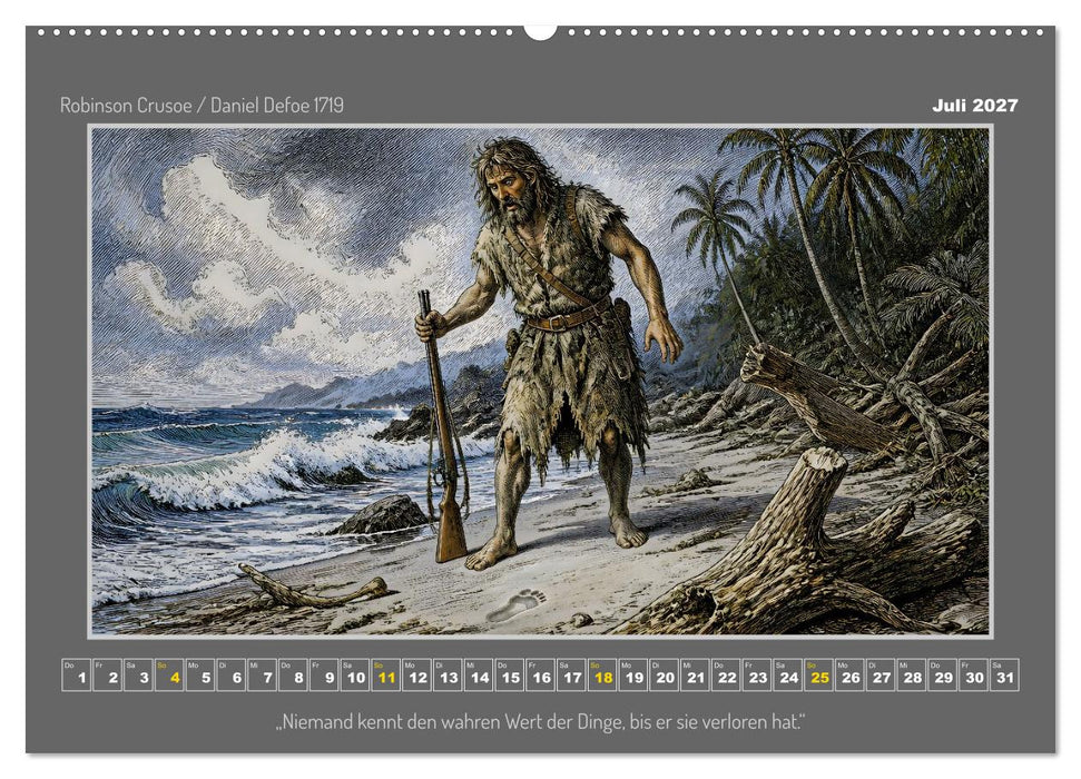 Klassiker des Abenteuers (CALVENDO Premium Wandkalender 2027)