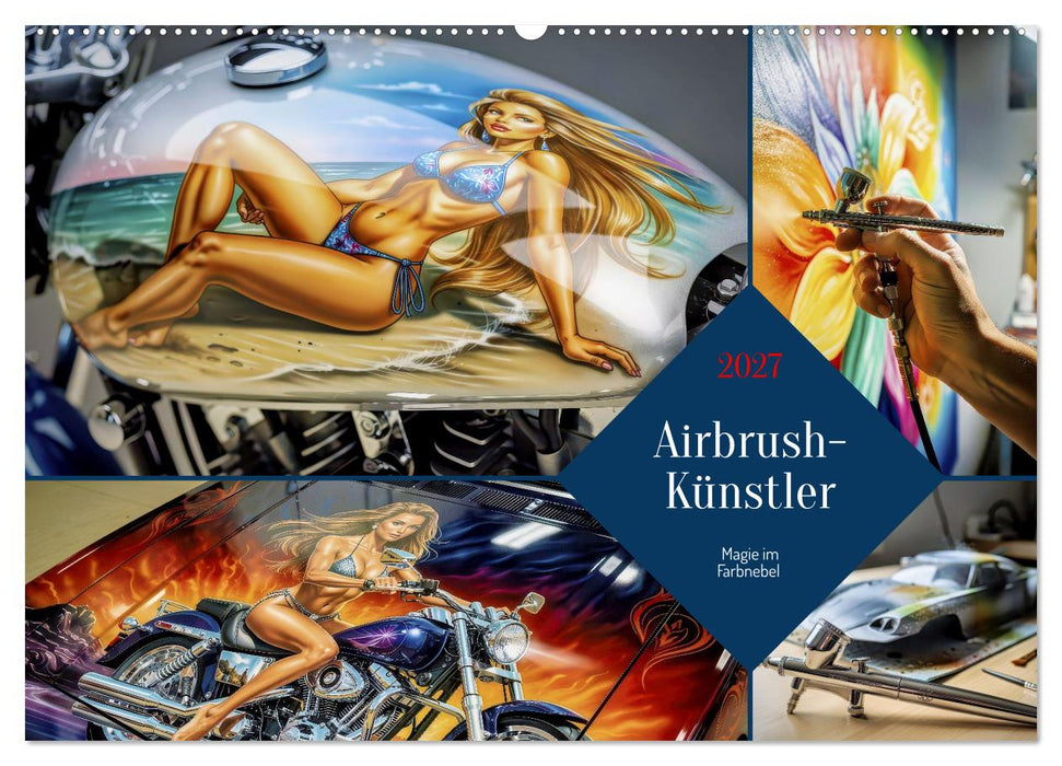 Airbrush-Künstler (CALVENDO Wandkalender 2027)