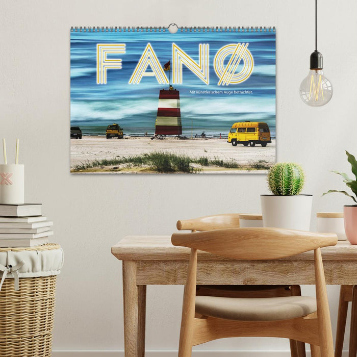 Fanø - Mit künstlerischem Auge betrachtet (CALVENDO Wandkalender 2027)