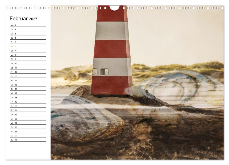 Fanø - Mit künstlerischem Auge betrachtet (CALVENDO Wandkalender 2027)