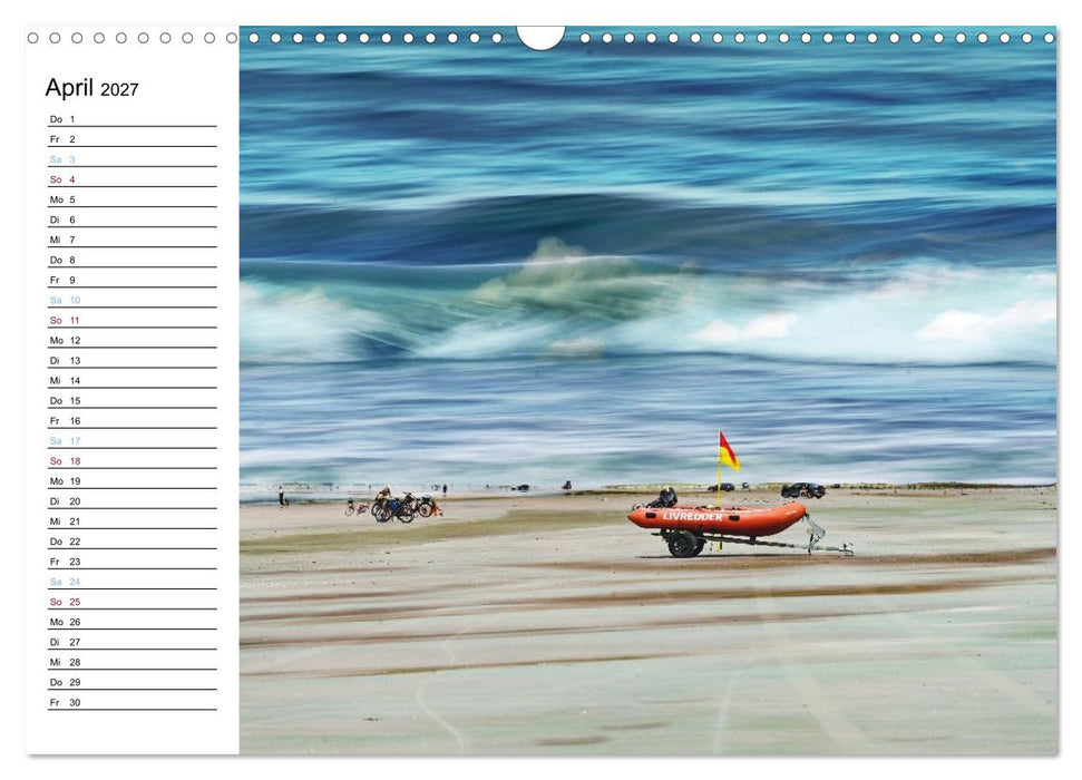 Fanø - Mit künstlerischem Auge betrachtet (CALVENDO Wandkalender 2027)