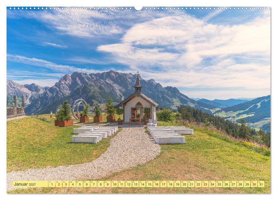 Bergzauber am Hochkönig - Maria Alm und das Steinerne Meer (CALVENDO Premium Wandkalender 2027)