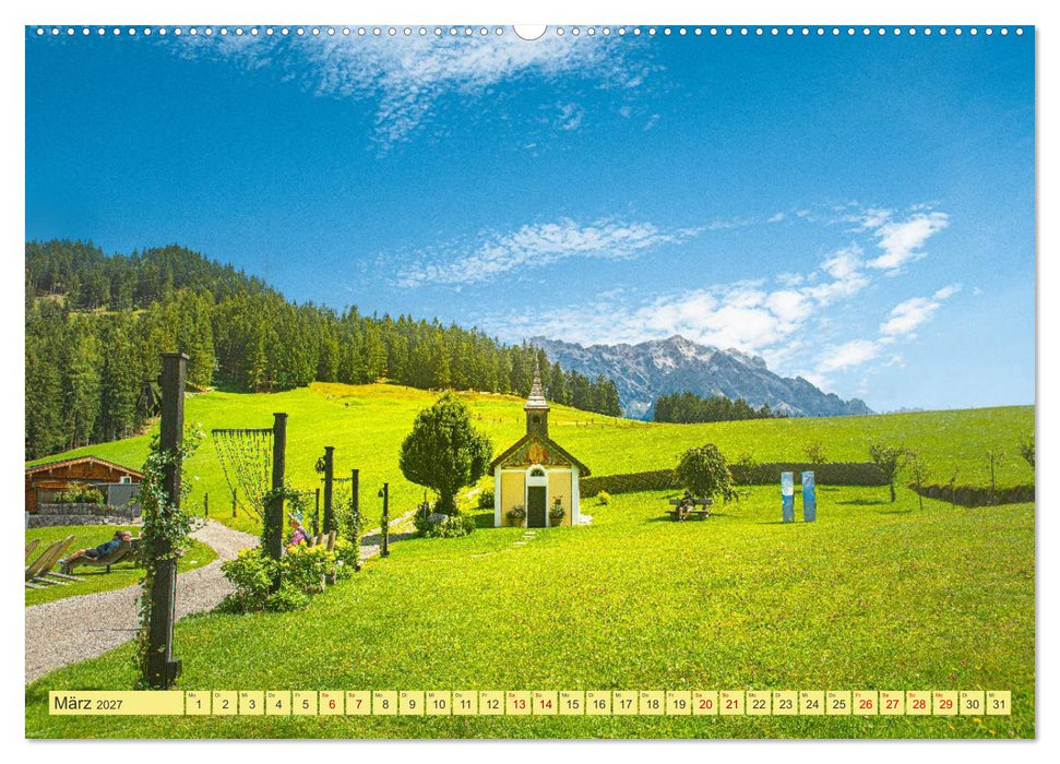 Bergzauber am Hochkönig - Maria Alm und das Steinerne Meer (CALVENDO Premium Wandkalender 2027)