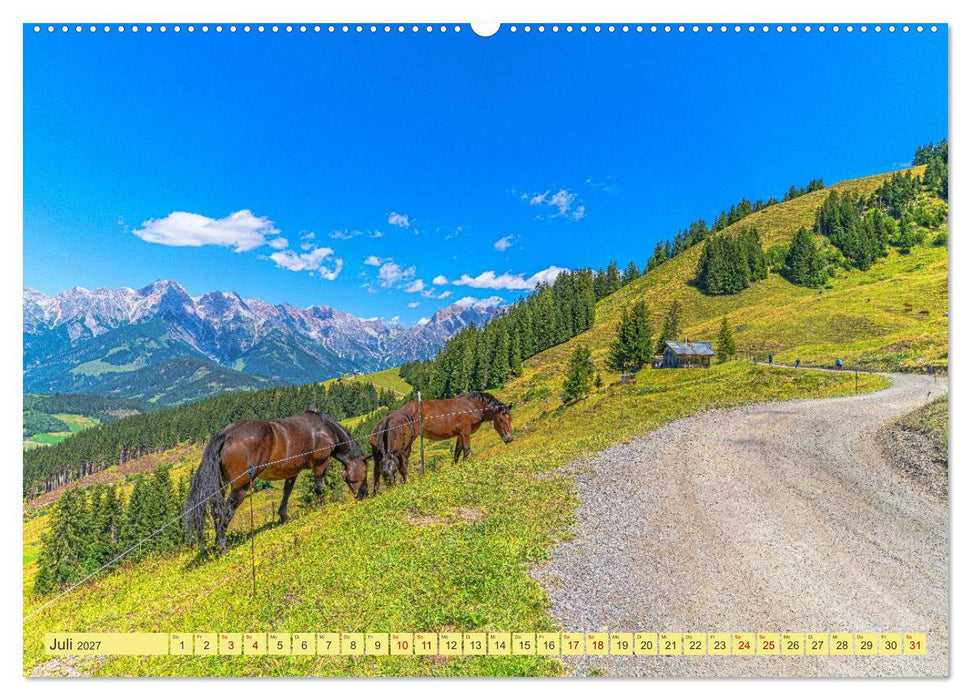 Bergzauber am Hochkönig - Maria Alm und das Steinerne Meer (CALVENDO Premium Wandkalender 2027)