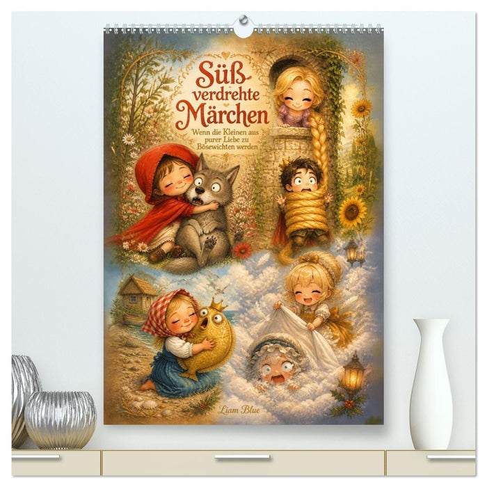 Süß verdrehte Märchen (CALVENDO Premium Wandkalender 2027)