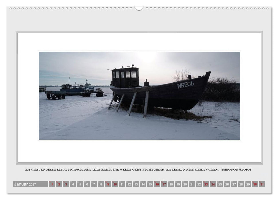Insel der Sehnsucht, Rügen im Spiegel der Romantik (CALVENDO Premium Wandkalender 2027)