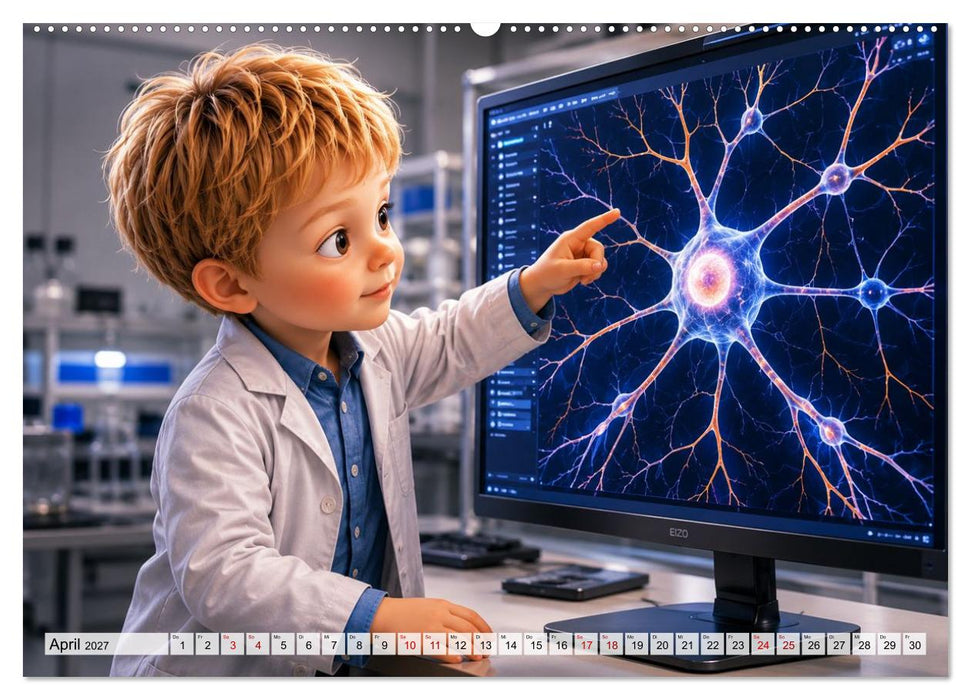 Patrick, Forscher mit Herz (CALVENDO Wandkalender 2027)
