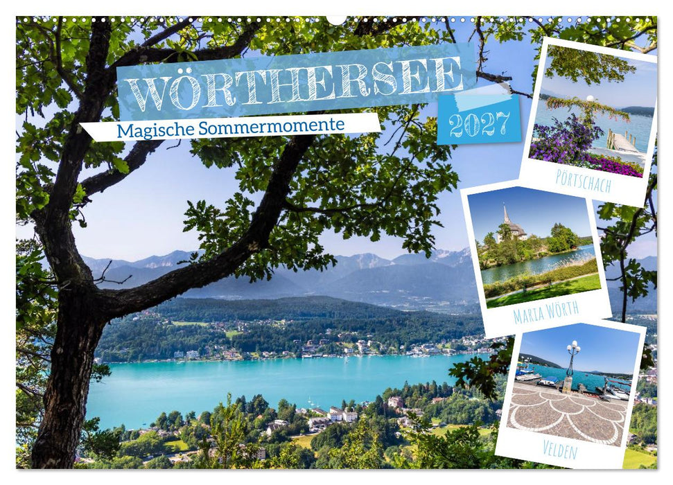 Wörthersee - Magische Sommermomente (CALVENDO Wandkalender 2027)