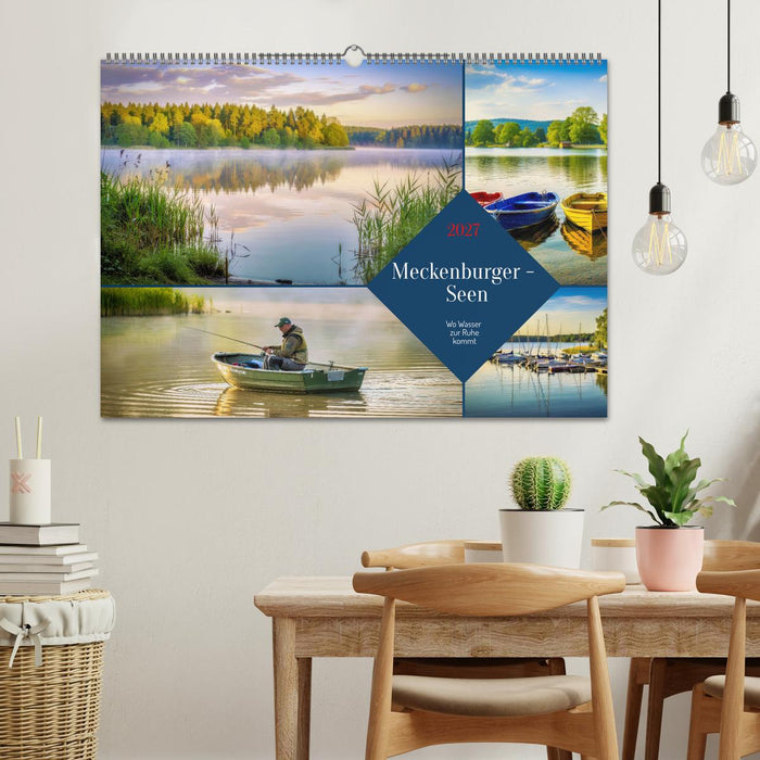 Meckenburger - Seen (CALVENDO Wandkalender 2027)