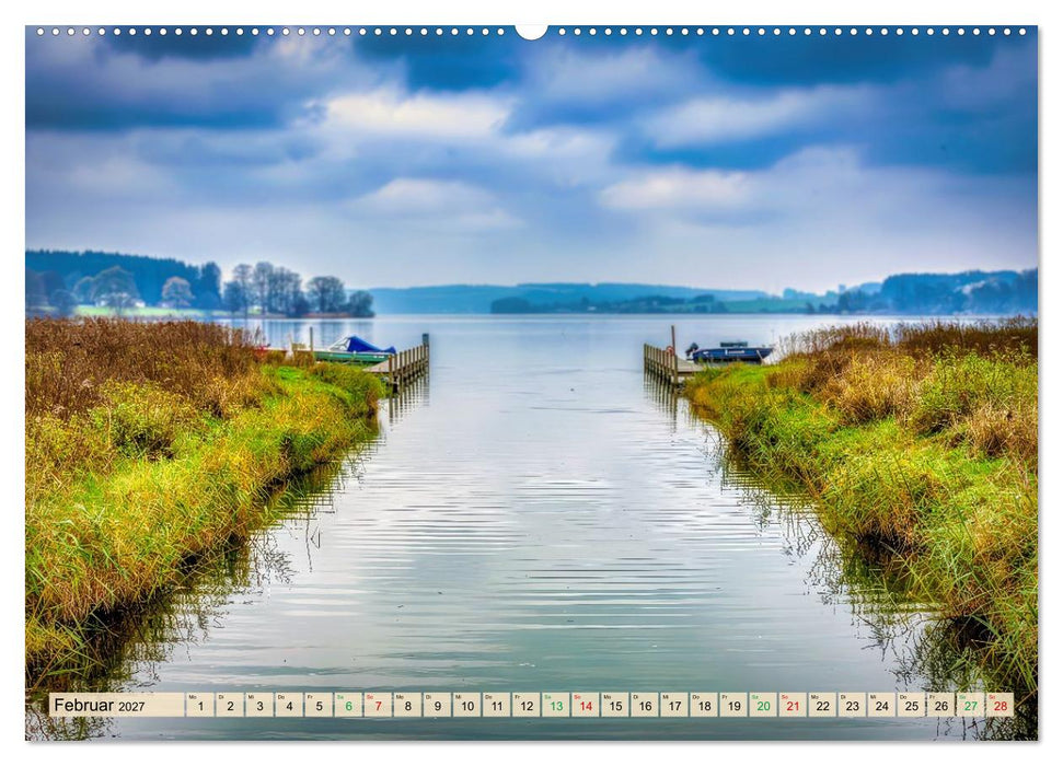 Meckenburger - Seen (CALVENDO Wandkalender 2027)