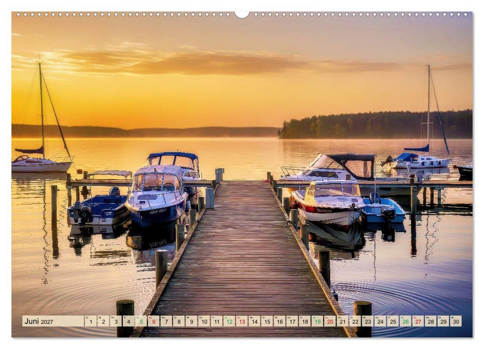 Meckenburger - Seen (CALVENDO Wandkalender 2027)