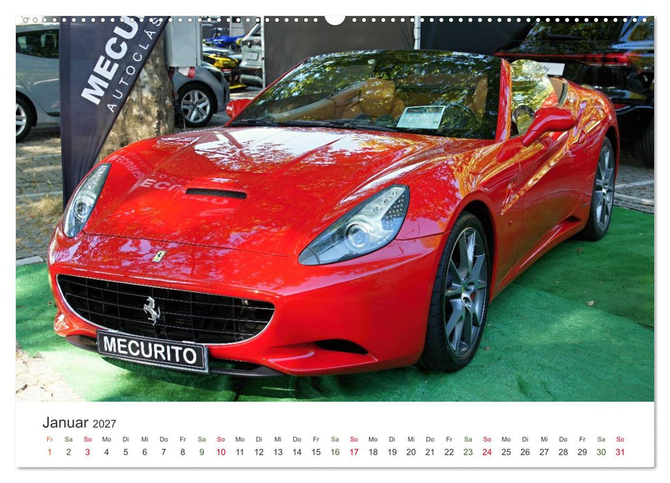 Cavallino rampante - Ferrari (CALVENDO Wandkalender 2027)