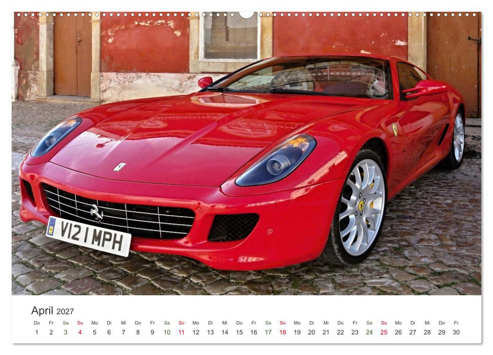 Cavallino rampante - Ferrari (CALVENDO Wandkalender 2027)