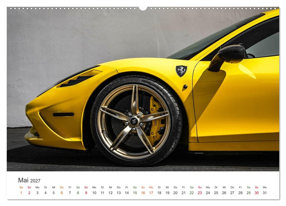 Cavallino rampante - Ferrari (CALVENDO Wandkalender 2027)