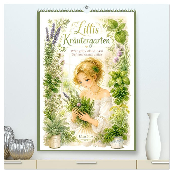 Lillis Kräutergarten (CALVENDO Premium Wandkalender 2027)