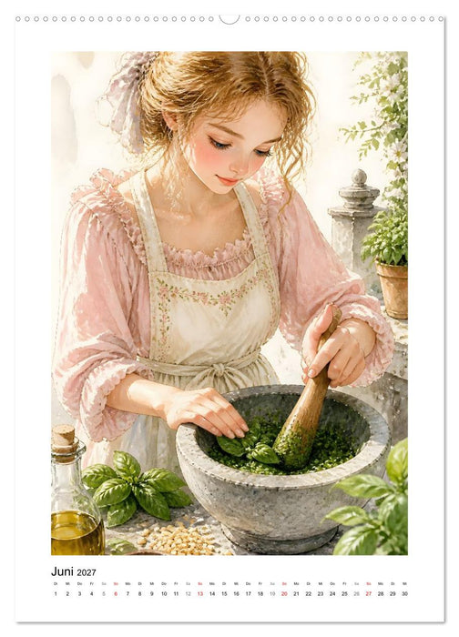 Lillis Kräutergarten (CALVENDO Premium Wandkalender 2027)