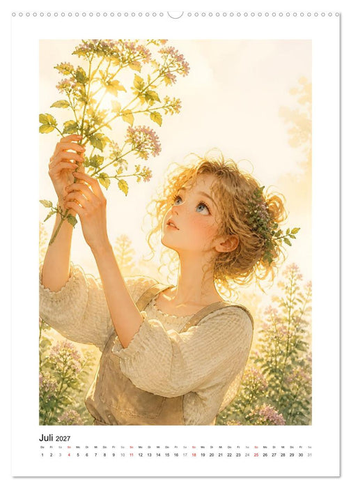 Lillis Kräutergarten (CALVENDO Premium Wandkalender 2027)