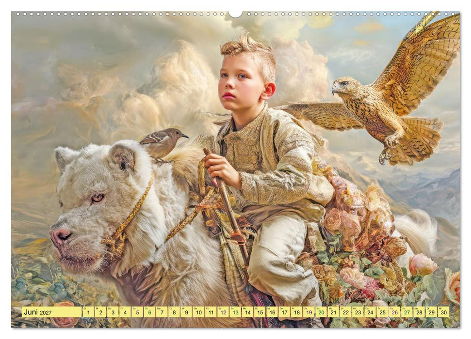 Wilde Reiter - Surreale Werke (CALVENDO Wandkalender 2027)