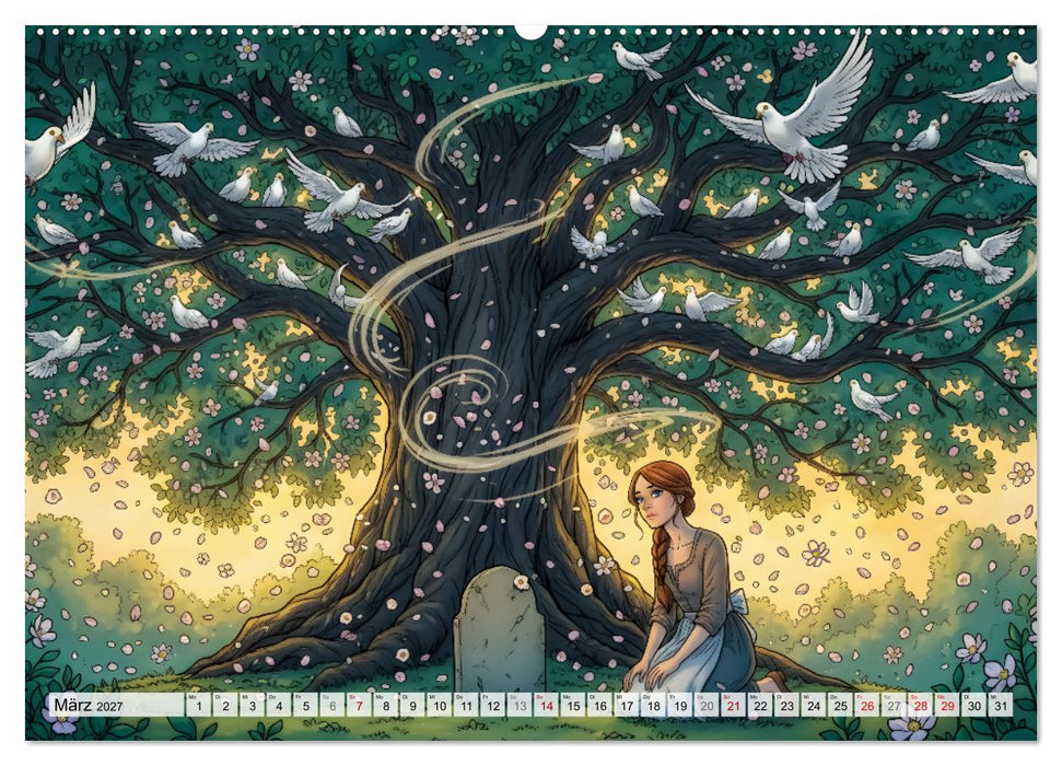 Aschenputtel – Eine Reise ins Glück (CALVENDO Wandkalender 2027)