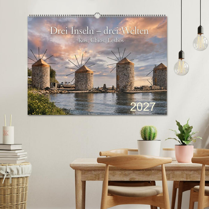 Drei Inseln – drei Welten (CALVENDO Wandkalender 2027)