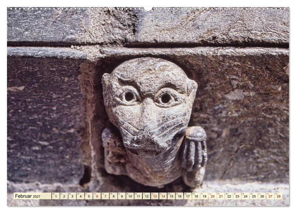 CONQUES - Wo der Jakobsweg die Zeit anhält (CALVENDO Premium Wandkalender 2027)